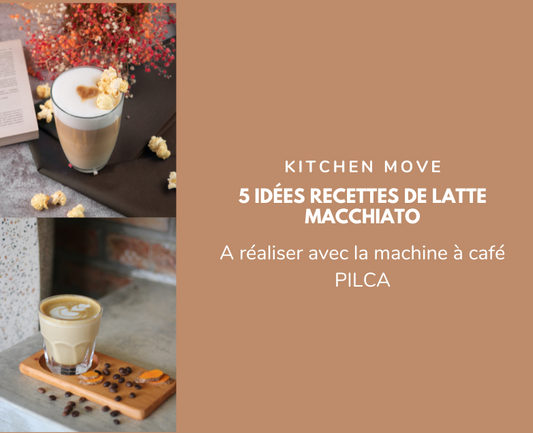 Machine à café - 5 recettes de latte macchiato