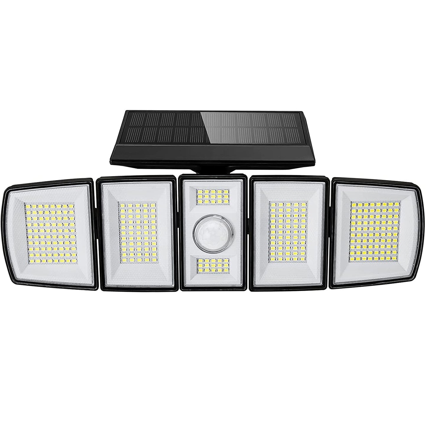 Solarstrahler lichtstark 1000 Lumen kaltweiß LED ANDOVER XL mit Bewegungsmelder