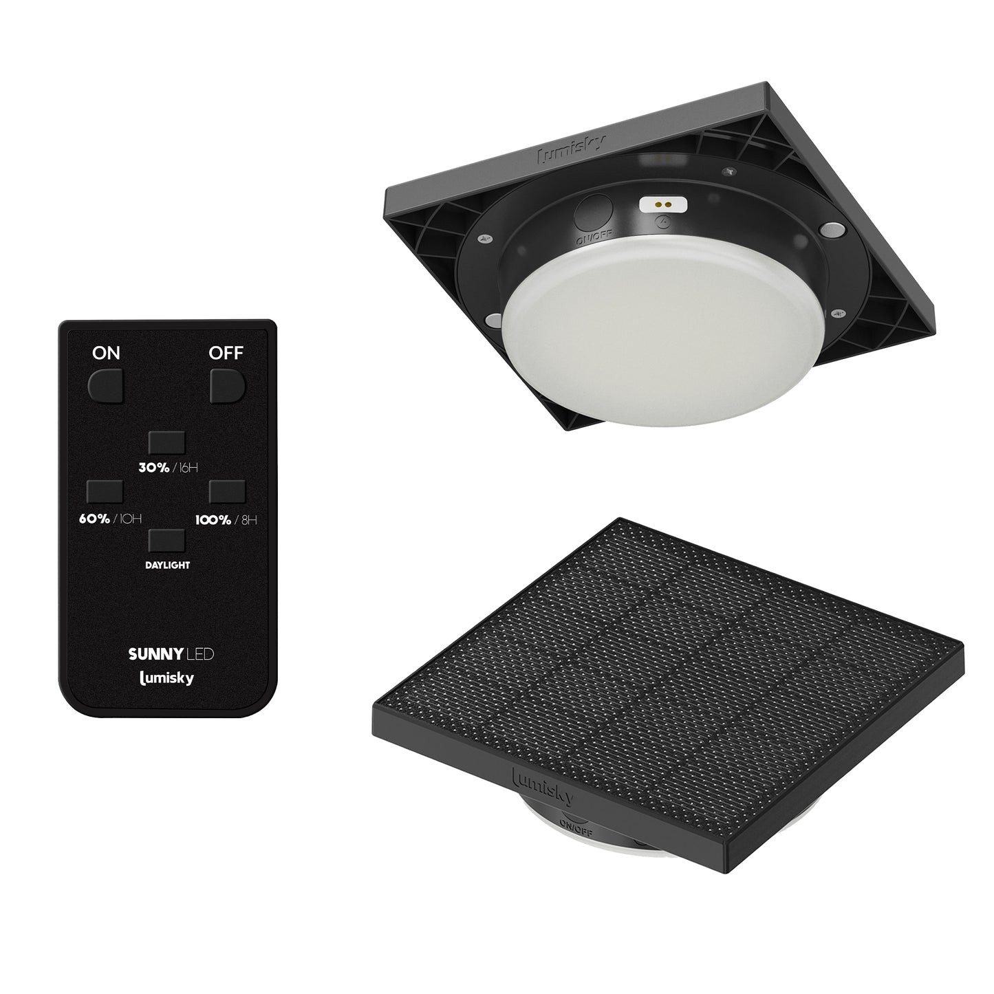 CHENNAI warmweiße dekorative LED-Solarlaterne aus massivem Teakholz H30cm