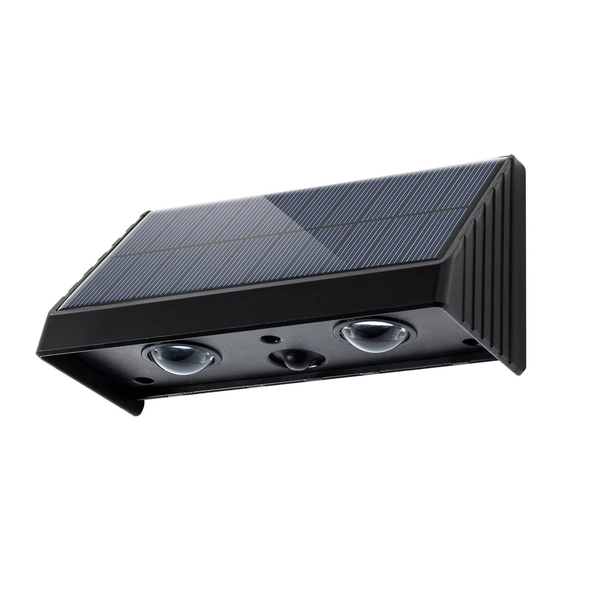 Lot de 4 Lampes Murales Solaires LED Blanc KYLA - Éclairage Moderne, Étanches et Autonomes, Idéales pour Terrasse, Jardin, Allée et Extérieur