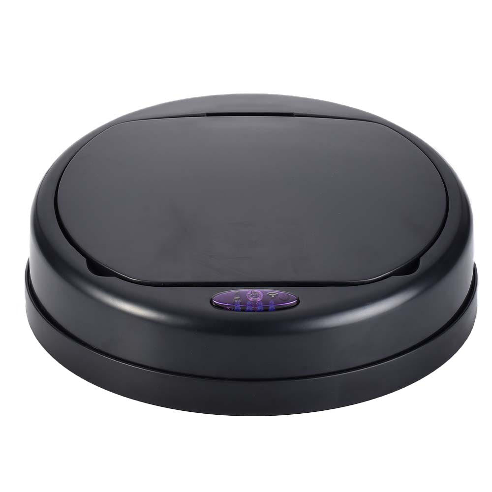 Runder automatischer Mülleimerdeckel Modell SOHO Black Full Black