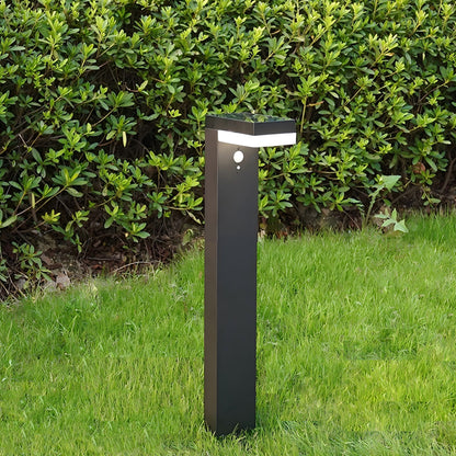 Balise solaire à fixer ou planter LED blanc chaud avec détecteur de mouvement CENOVA TALL H50cm