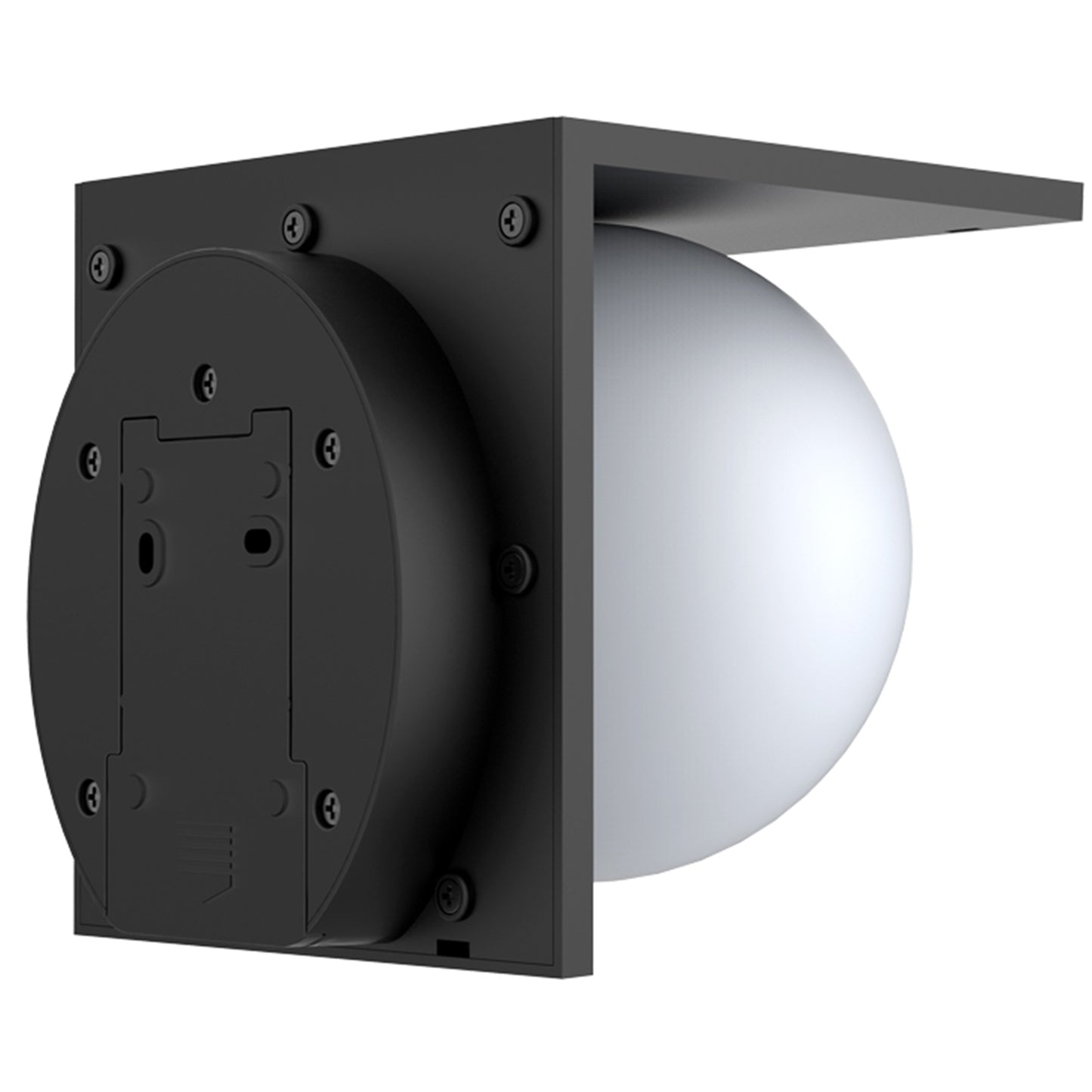 Applique murale solaire avec détecteur de mouvement LED blanc froid BOLLY WALL H14cm