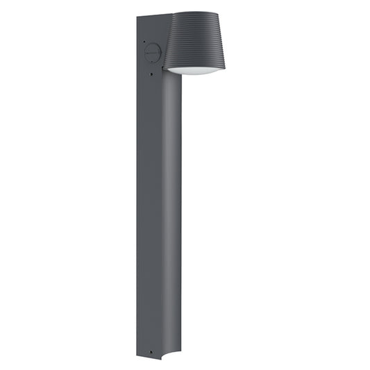 Balise solaire à fixer ou à planter LED blanc chaud/ froid SOLINE TALL H70cm