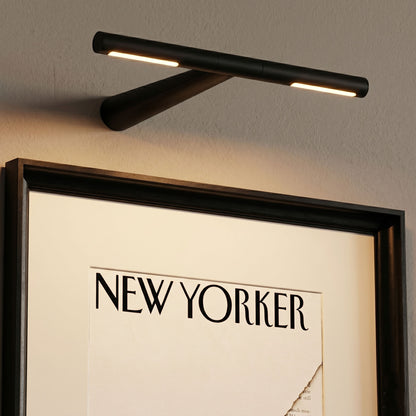 Applique murale d'intérieur noir LED blanc chaud dimmable ATELIER BLACK H22,5 cm