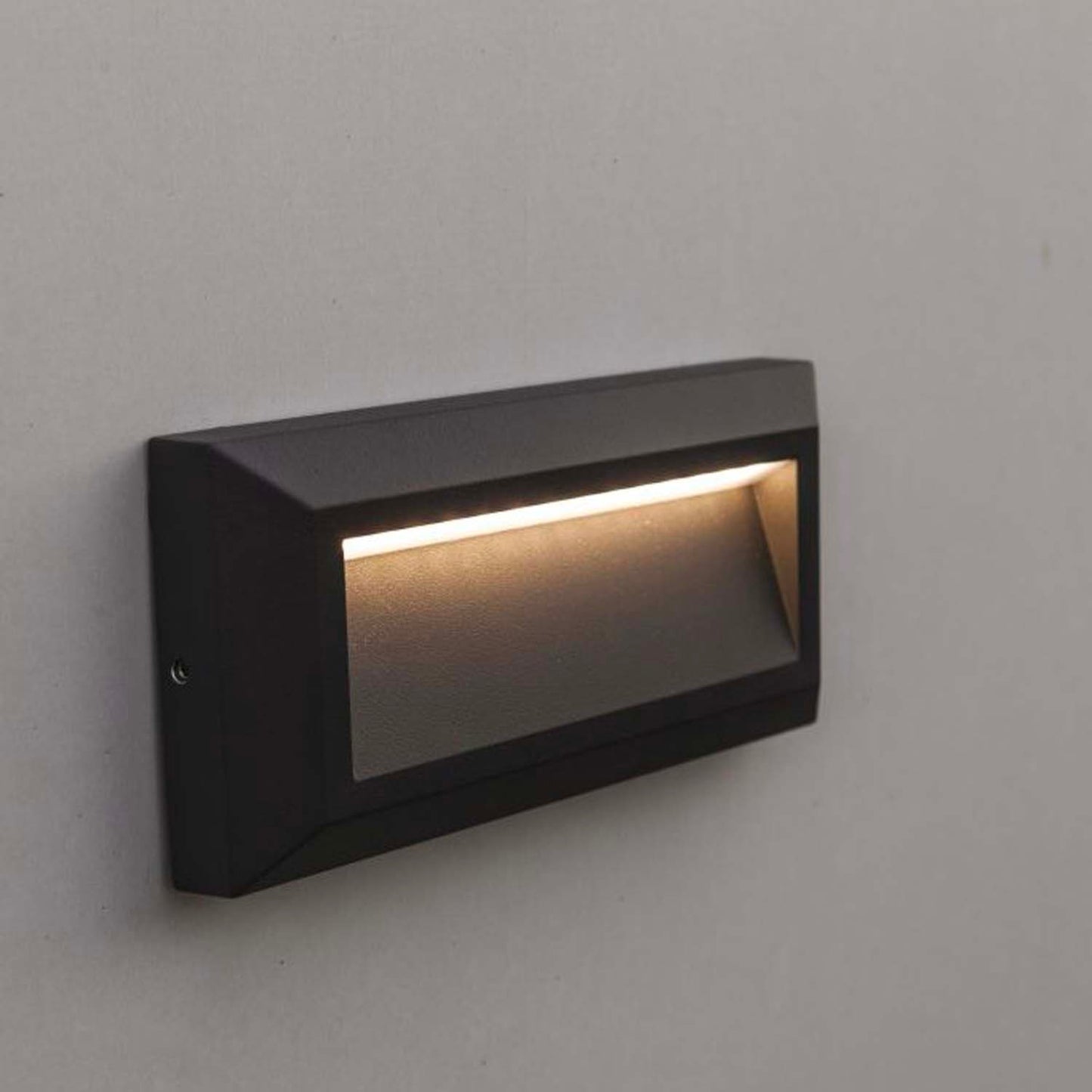 Applique murale d'extérieur sur secteur HELENA aluminium gris  LED blanc H10m
