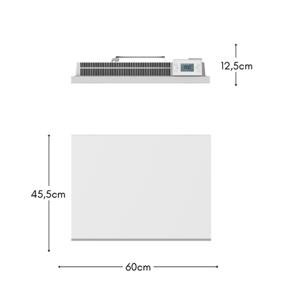 CERAMIC Dry Trägheits-Elektroheizung LCD-Bildschirm 1000W POAS