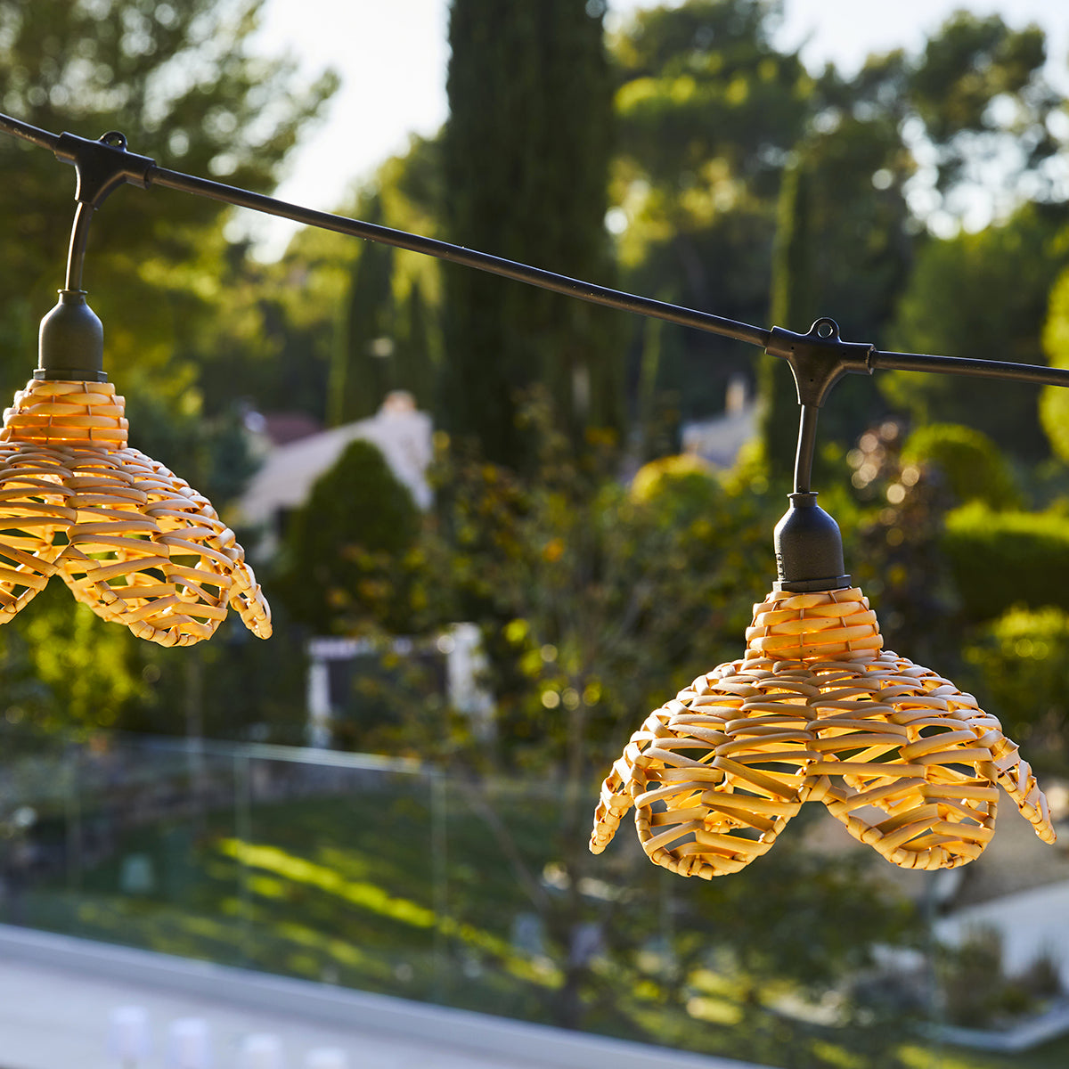 Guirlande connectable FLOWER 14xE27 10M