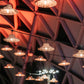 Außen anschließbare Lichterkette mit natürlichem Lampenschirm aus Wasserhyazinthe im Bohemian-Stil 7-Glühlampen E27-Fassung warmweiß LED MOOREA LIGHT CONNECTABLE 6m