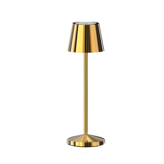 Lampe de table sans fil LED blanc chaud dimmable EMILY H25cm, Gold