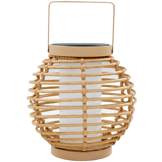 Lanterne solaire LED blanc BEEHIVE avec panneau solaire H26cm