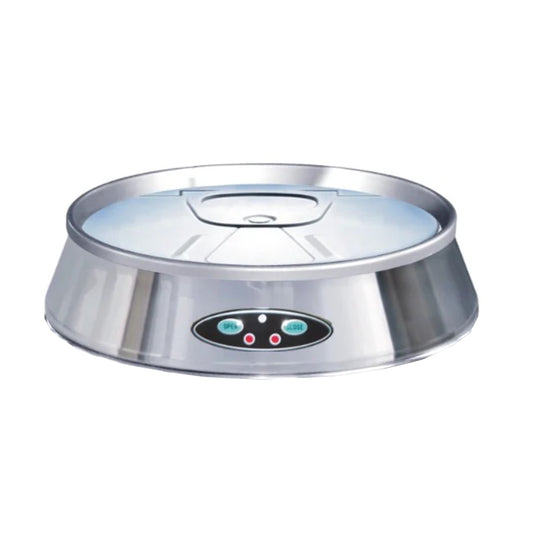 Couvercle de poubelle automatique rond modèle CAN Argent