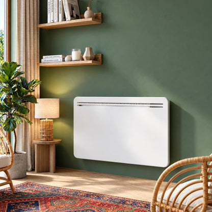 Trockener Trägheitselektroheizkörper CAST IRON Block LCD-Bildschirm 1500W ASPEN NF Standard