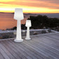 Designer-Stehleuchte mit Kabel für den Außenbereich leistungsstarke weiße LED-Beleuchtung AUSTRAL H170cm E27-Sockel