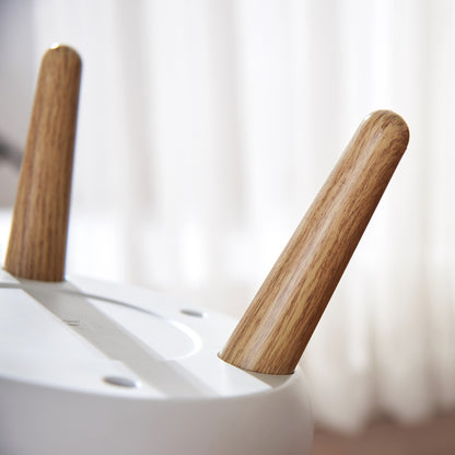 MALMO touch 7L Badezimmer-Bodenabfalleimer Holzfarbe