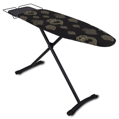 Table à repasser pliable UTAH en acier 125x41 H96cm avec repose fer et repose centrale vapeur - REDDECO.com