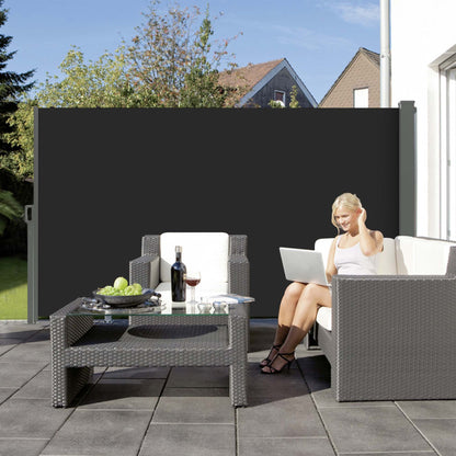 PHOENIX Outdoor Verdunkelungsrollo 180x300cm Grau